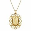 New ???? Everlasting Gold 10k Gold Filigree Virgin Mary Pendant Necklace ???? -Everlasting Gold Shop unnamed file 102