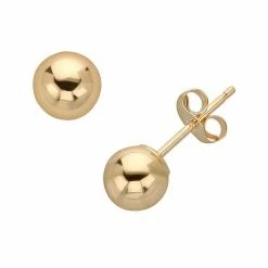 Outlet ???? Everlasting Gold 10k Gold Ball Stud Earrings ????