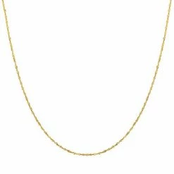 Best Sale ???? Everlasting Gold 14k Gold Singapore Chain Necklace ????
