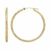 Budget ???? Everlasting Gold 14k Gold Textured Hoop Earrings ⭐ -Everlasting Gold Shop unnamed file 168