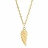 Best deal ⌛ Everlasting Gold 10k Gold Flat Back Angel Wing Pendant Necklace ???? -Everlasting Gold Shop unnamed file 173