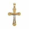 Cheapest ???? Everlasting Gold Two Tone 10k Gold Crucifix Pendant ✔️ -Everlasting Gold Shop unnamed file 181