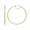 Buy ???? Everlasting Gold 14k Gold Textured Hoop Earrings ✨ -Everlasting Gold Shop unnamed file 182