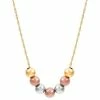 Flash Sale ???? Everlasting Gold 10k Gold Tri-Tone Bead Pendant Necklace ???? -Everlasting Gold Shop unnamed file 209