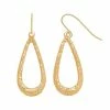 New ???? Everlasting Gold 14k Gold Textured Teardrop Earrings ???? -Everlasting Gold Shop unnamed file 213