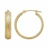 Budget ???? Everlasting Gold 14k Gold Textured Hoop Earrings ???? -Everlasting Gold Shop unnamed file 221