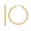 Discount ???? Everlasting Gold 14k Gold Textured Tube Hoop Earrings ???? -Everlasting Gold Shop unnamed file 223