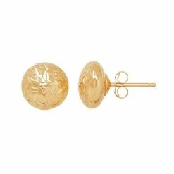 Discount ⭐ Everlasting Gold 14k Gold Textured Ball Stud Earrings ????