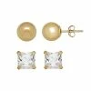 Discount ???? Everlasting Gold 14k Gold Cubic Zirconia Ball Stud Earring Set ⌛ -Everlasting Gold Shop unnamed file 242