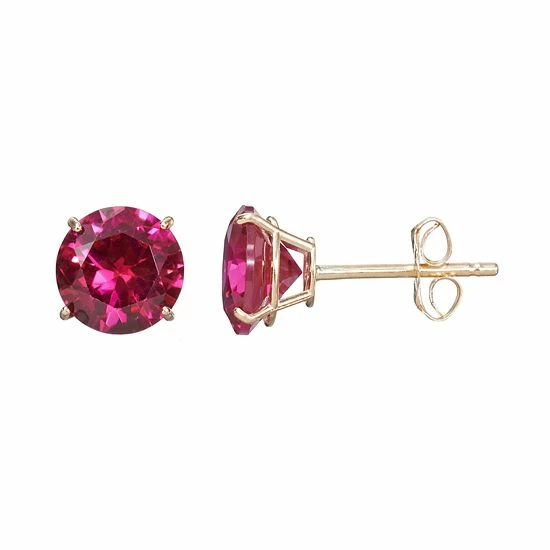 Everlasting Gold Gemstone Lab-Created Ruby 10k Gold Stud Earrings Discount ???? Everlasting Gold Gemstone Lab-Created Ruby 10k Gold Stud Earrings ???? -Everlasting Gold Shop unnamed file 249