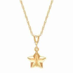 Hot Sale ✨ Everlasting Gold 10k Gold Star Charm Pendant Necklace ????