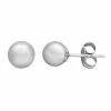 Promo ???? Everlasting Gold 14k White Gold Ball Stud Earrings ???? -Everlasting Gold Shop unnamed file 263