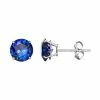 Best deal ???? Everlasting Gold Gemstone Lab-Created Sapphire 10k White Gold Stud Earrings ❤️ -Everlasting Gold Shop unnamed file 265