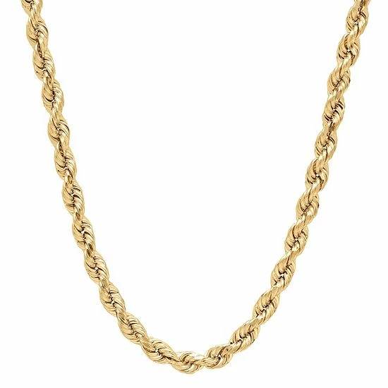 Hot Sale ✔️ Everlasting Gold 14k Gold Rope Chain Necklace ???? 3 Hot Sale ✔️ Everlasting Gold 14k Gold Rope Chain Necklace ????