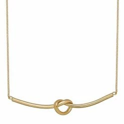 Best Sale ???? Everlasting Gold 10k Knot Necklace ✔️