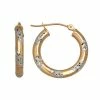 Flash Sale ???? Everlasting Gold Two Tone 14k Gold Hoop Earrings ???? -Everlasting Gold Shop unnamed file 327