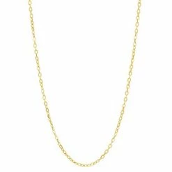 Best Pirce ???? Everlasting Gold 14k Gold 1.55 Mm Hollow Flat Rolo Chain Necklace - 18 In. ????