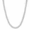 Deals ???? Everlasting Gold 10k White Gold 6.15 Mm Hollow Miami Curb Chain Necklace - 22 In. ⌛ -Everlasting Gold Shop unnamed file 35