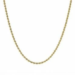 Coupon ???? Everlasting Gold 10k Gold Hollow Glitter Rope Chain Necklace ✔️