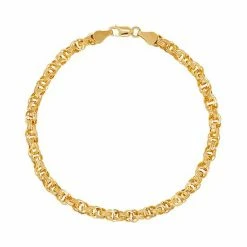 Budget ✔️ Everlasting Gold 14k Gold Circle Link Bracelet ????
