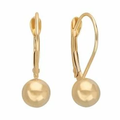 Outlet ???? Everlasting Gold 10k Gold Ball Drop Earrings ????