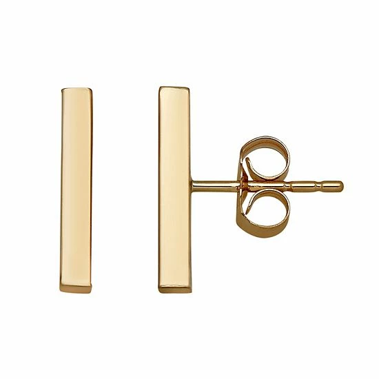 New ???? Everlasting Gold 14k Gold Stick Stud Earrings ???? 3 New ???? Everlasting Gold 14k Gold Stick Stud Earrings ????