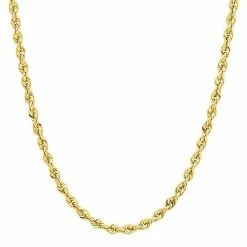 Deals ???? Everlasting Gold 14k Gold Hollow Glitter Chain Necklace White ????